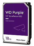 Western Digital HDD SATA-III 18Tb Purple WD180PURZ, 7200RPM, 512MB buffer (DV&NVR)