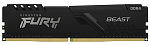 KF437C19BB/8 Kingston 8GB 3733MHz DDR4 CL19 DIMM FURY Beast Black