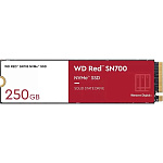 1977518 Накопитель WD Твердотельный 250GB SSD RED SN700 NVMe M.2 PCI-E R3100Mb/s, W1600MB/s WDS250G1R0C