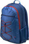 494248 Рюкзак для ноутбука 15.6" HP Active синий/красный синтетика (1MR61AA)