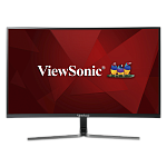 Viewsonic 32" VX3258-2KC-MHD VA LED изогнутый, 2560x1440, 5ms, 250cd/m2, 178°/178°, 80Mln:1, 2*HDMI, 2*DP, 144Hz, AMD FreeSync, колонки, Tilt, VESA, B