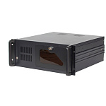 1888954 Procase EB445-B-0 Корпус 4U Rack server case, черный, дверца, без блока питания, глубина 450мм, MB 12"x9.6"