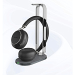 BH76 Plus UC Black USB-A, Беспроводная Bluetooth, Зарядка Qi, HD звук, Шумоподав.ANC,Черная