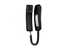 Fanvil H2U Black Hotel phone, 2 sip line, Opus & IPV6, Keypad dialing programmable keys, Wall-mount, PoE, HD Voice, without PSU