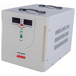 1997004 Стабилизатор POWERMAN AVS 10000D, ступенчатый регулятор, цифровые индикаторы уровней напряжения, 10000ВА, 140-260В, максимальный входной ток 50А, клем