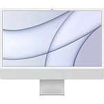 1995615 Apple iMac 24 2021 [Z13K004AD] Silver 24" Retina 4.5K {Apple M1 8C CPU 7C GPU/8GB/512GB SSD}