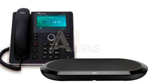 1000473946 Телефон IP/ SfB 458 Huddle Room Solution (HRS) IP-Phone including one external large-size speaker and external power supply