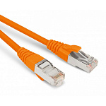 11030833 Hyperline PC-LPM-SFTP-RJ45-RJ45-C6-1M-LSZH-OR Патч-корд SF/UTP, экранированный, Cat.6, LSZH, 1 м, оранжевый