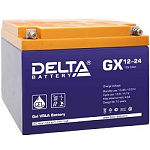 1458292 Delta GX 12-24 (24 А\ч, 12В) свинцово- кислотный аккумулятор