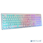 Dialog Gan-Kata Клавиатура KGK-16U WHITE - игровая с RGB-подсветкой, USB, белая