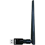 1000688527 Сетевой адаптер/ DWA-172/B,DWA-172/RU,DWA-172/RU/B AC600 Wi-Fi USB Adapter, 1x5dBi detachable antenna