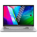 1000642174 Ноутбук ASUS N7600PC-L2010 16"(3840x2400 OLED 16:10)/Intel Core i7 11370H(3.3Ghz)/16384Mb/1024PCISSDGb/noDVD/Ext:nVidia GeForce RTX3050(4096Mb)/Cam