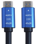 1709019 Кабель аудио-видео 11243 HDMI (m)/HDMI (m) 5м. позолоч.конт. черный