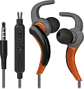 Гарнитура для смартфонов Defender OutFit W765 серый+оранжевый, вставки