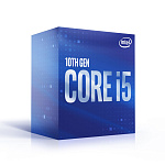 1000570124 Боксовый процессор APU LGA1200 Intel Core i5-10500 (Comet Lake, 6C/12T, 3.1/4.5GHz, 12MB, 65/134W, UHD Graphics 630) BOX, Cooler