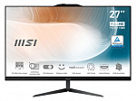 1847997 Моноблок MSI Modern AM272 12M-232XRU 27" Full HD i7 1260P (2.1) 8Gb SSD512Gb noOS GbitEth WiFi BT 120W клавиатура мышь Cam черный 1920x1080