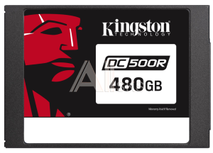 SEDC500R/480G Kingston Enterprise SSD 480GB DC500R 2.5” SATA SSD (R555/W500MB/s) 0,5DWPD (Read-Centric)