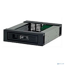 Procase T3-101-SATA3-BK {Корзина с горячей заменой на 1 диск 3.5" SATA3/SAS 12Gb(черный) hotswap trayless aluminium mobile rack module (1x5,25-1xHDD)