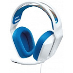 1884501 Гарнитура игровая Logitech G335 Wired White -3.5 мм (981-001018)