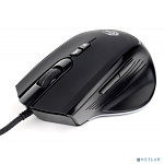 Gembird MG-570 USB {Мышь игровая, черный, 7 кн, 3200 DPI, 6 реж.подсв., кабель ткан 1.8м}
