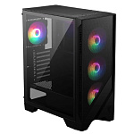 11063953 Корпус MSI MAG FORGE 120A Mid-Tower, ATX, 2xUSB 3.2, Audio I/O, 6x120mm autoRGB Fan PWM RGB PWM Control Board, Tempered Glass Window