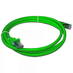 LAN-PC45/S5E-5.0-GN Патч-корд LANMASTER LSZH FTP кат.5e, 5.0 м, зеленый