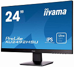 397668 Монитор Iiyama 23.8" ProLite XU2492HSU-B1 черный IPS LED 4ms 16:9 HDMI M/M матовая 1000:1 250cd 178гр/178гр 1920x1080 75Hz VGA DP FHD USB 3.6кг