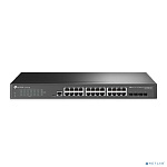 TP-Link TL-SG3428 Управляемый коммутатор JetStream уровня 2+ с 24 гигабитными портами RJ45 и 4 портами SFP