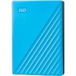 1000690132 Внешние HDD/ Portable HDD 4TB WD My Passport (Blue), USB 3.2 Gen1, 107x75x19mm, 210g /12 мес./