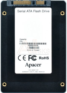SSD APACER Professional NAS PPSS25 512Gb NAS SATA 2.5" 7mm, R550/W490 Mb/s, IOPS 75/68K, MTBF 2M, 3D TLC, 820TBW, Retail (AP512GPPSS25-R)