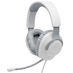 1816576 Наушники с микрофоном JBL Quantum 100 белый 1.2м мониторные оголовье (JBLQUANTUM100WHT)