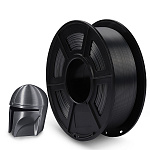 npr_D4868 Филамент NVPRINT Silk PLA+ Grey для 3D печати диаметр 1.75мм длина 330 метров масса 1 кг