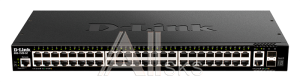 DGS-1520-52/A1A Коммутатор D-LINK PROJ Managed L3 Stackable Switch 48x1000Base-T, 2x10GBase-T, 2x10GBase-X SFP+, CLI, 1000Base-T Management, RJ45 Console