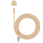 508252 Sennheiser MKE ESSENTIAL OMNI-BEIGE-3-PIN Петличный микрофон круговой направленности. Бежевый. Кабель с разъёмом mini-Lemo 3-pin.