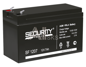 Аккумуляторная батарея Delta Аккумуляторная батарея для ОПС SF 1207 (12V/7.0Ah)