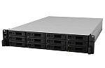 RX1217sas Synology Expansion Unit (Rack 2U) up to 12hot plug HDDs SATA, SAS, SSD(3,5' or 2,5')/2xPS incl SAS Cbl