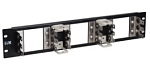 KF150-3U05A TK 3U рама для 15 плинтов типа Krone, LSA-PLUS, черная KF150-3U05A TK 3U рама для 15 плинтов типа Krone, LSA-PLUS, черная