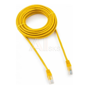 11001994 Патч-корд UTP Cablexpert PP12-7.5M/Y кат.5e, 7.5м, литой, многожильный (жёлтый)