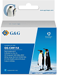 GG-C4911A Cartridge G&G 82 для DesignJet 500/510/800/815/120, голубой (69 мл)