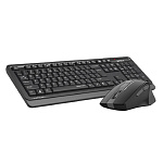 11044391 Комплект кл-ра+мышь беспров. A4Tech Fstyler FGS1035Q black/blue (USB Multimedia 2000dpi) (FGS1035Q NAVY BLUE)
