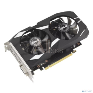 Видеокарта ASUS GeForce RTX 3050 Dual OC Edition 6GB GDDR6 96Bit DP/DVI/HDMI (DUAL-RTX3050-O6G) RTL Видеокарта ASUS GeForce RTX 3050 Dual OC Edition 6GB GDDR6 96Bit DP/DVI/HDMI (DUAL-RTX3050-O6G) RTL