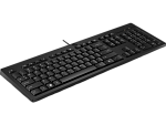 266C9AA#ACB Keyboard HP 125 Wired (black)