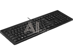 266C9AA#ACB Keyboard HP 125 Wired (black)