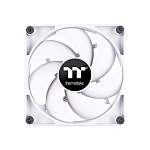 11056643 Кулер для компьютерного корпуса, Thermaltake, CT140 PC Cooling Fan White, CL-F152-PL14WT-A, 140мм вентилятор, 500-1000 об.мин, 4pin PWM, 77.37CFM, 30.