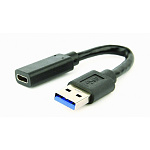 1839807 Cablexpert Переходник USB 3.0M/USB Type-C, пакет (A-USB3-AMCF-01)