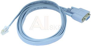 1000641208 Кабель/ OSNOVO Консольный кабель 1 x Rj45, 1 x DB9 (female), 1,2м