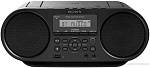 340350 Аудиомагнитола Sony ZS-RS60BT черный 4Вт/CD/CDRW/MP3/FM(dig)/USB/BT