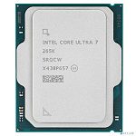 Центральный Процессор Intel Core Ultra 7 265K BOX (Arrow Lake, C20(12EC/8PC)/T20, 3,3/5,5GHz, GPU Intel Graphics, L2 36Mb, Cache 30Mb, TDP 125/250W, S