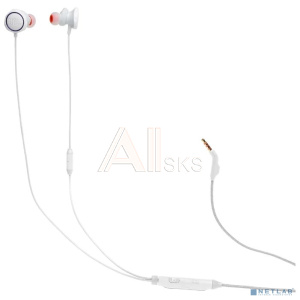 Наушники с микрофоном JBL Quantum 50 белый 1м вкладыши в ушной раковине (JBLQUANTUM50WHT)