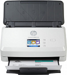 1363390 Сканер протяжный HP ScanJet Pro N4000 snw1 (6FW08A) A4 белый/черный